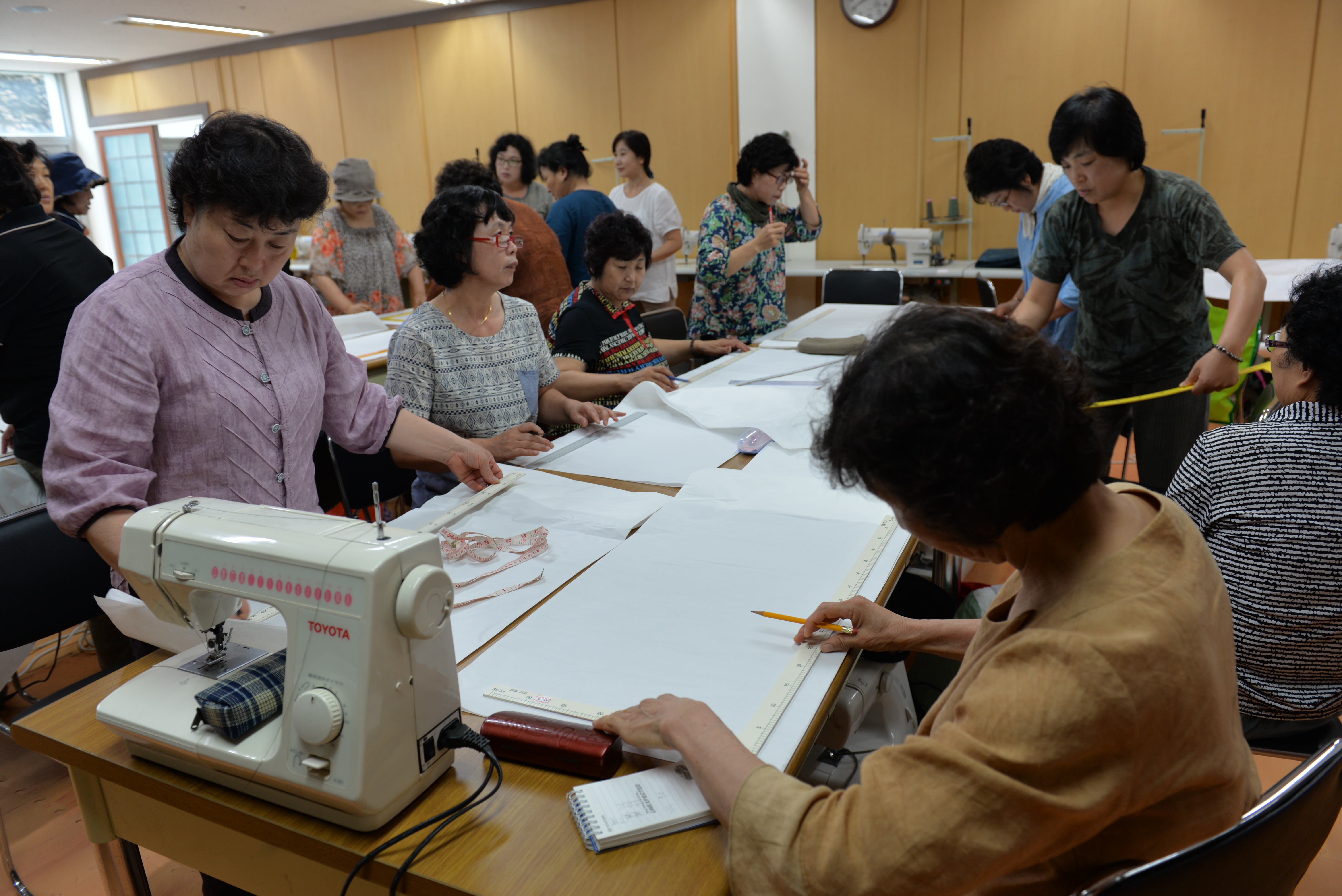 여성농업인 천연염색 상품화(생활의복 제작) 교육